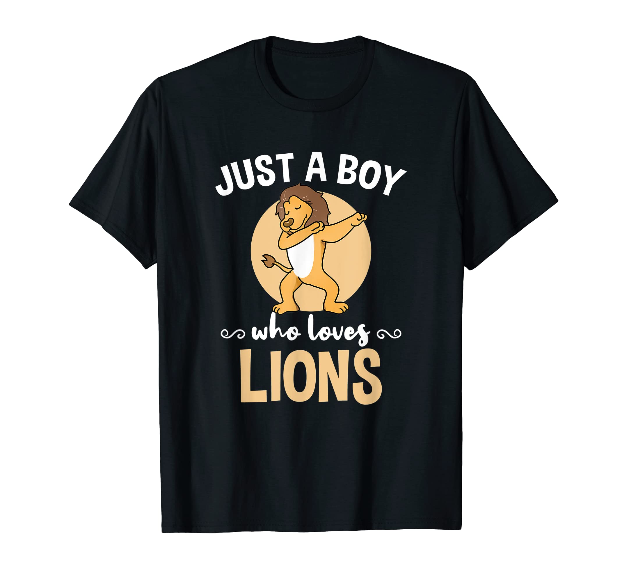 Just A Boy Who Loves LionsT-Shirt