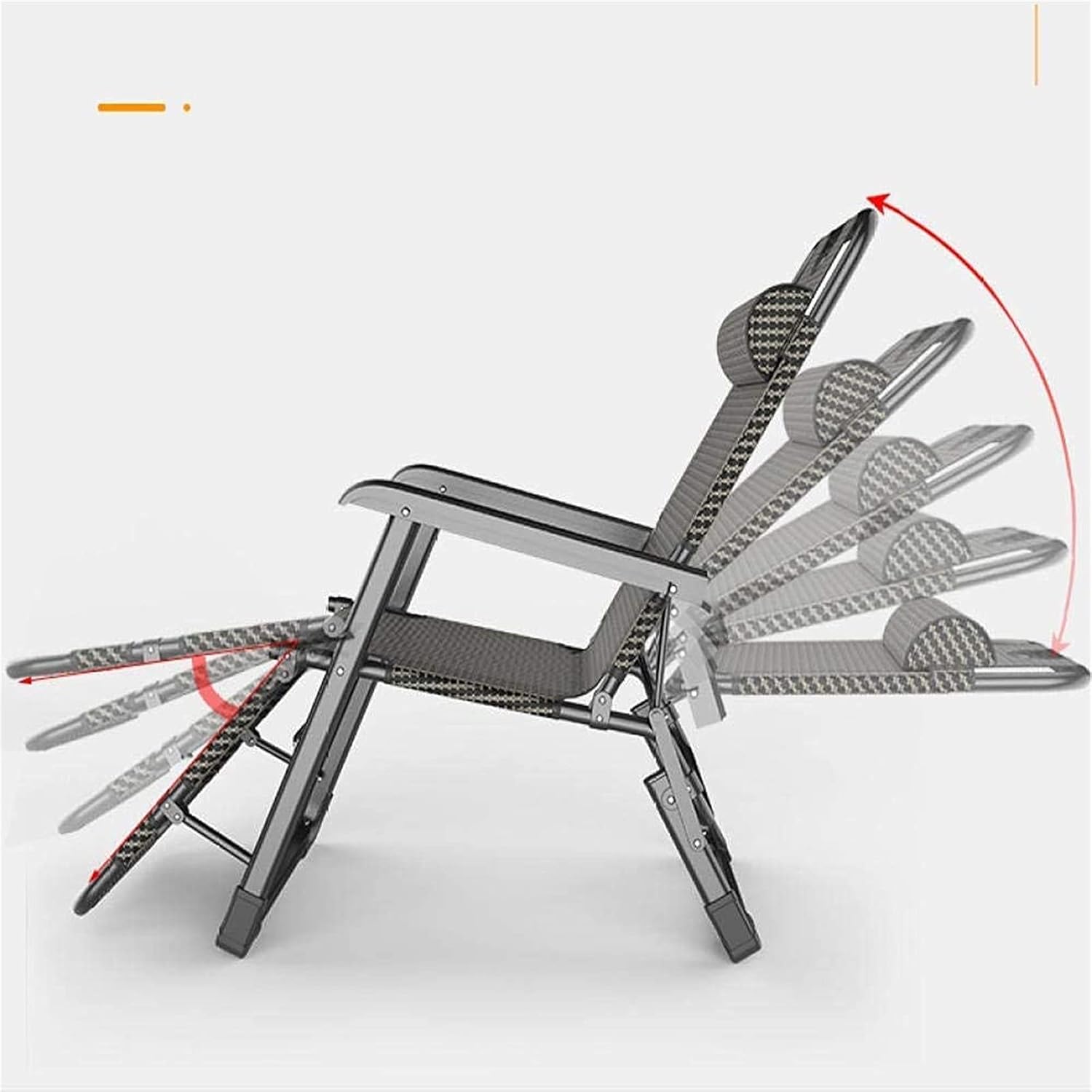 たーみ 無重力ラウンジチェア、折りたたみガーデンチェアホームレイジーランチ