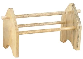 ToolUSA JEWEL TOOL Wooden Pliers Organizer | TJ-11585-86 | Heads Up Storage | Ideal for Crafters & Workbenches | 7.5" X 3.75" X 4.75"