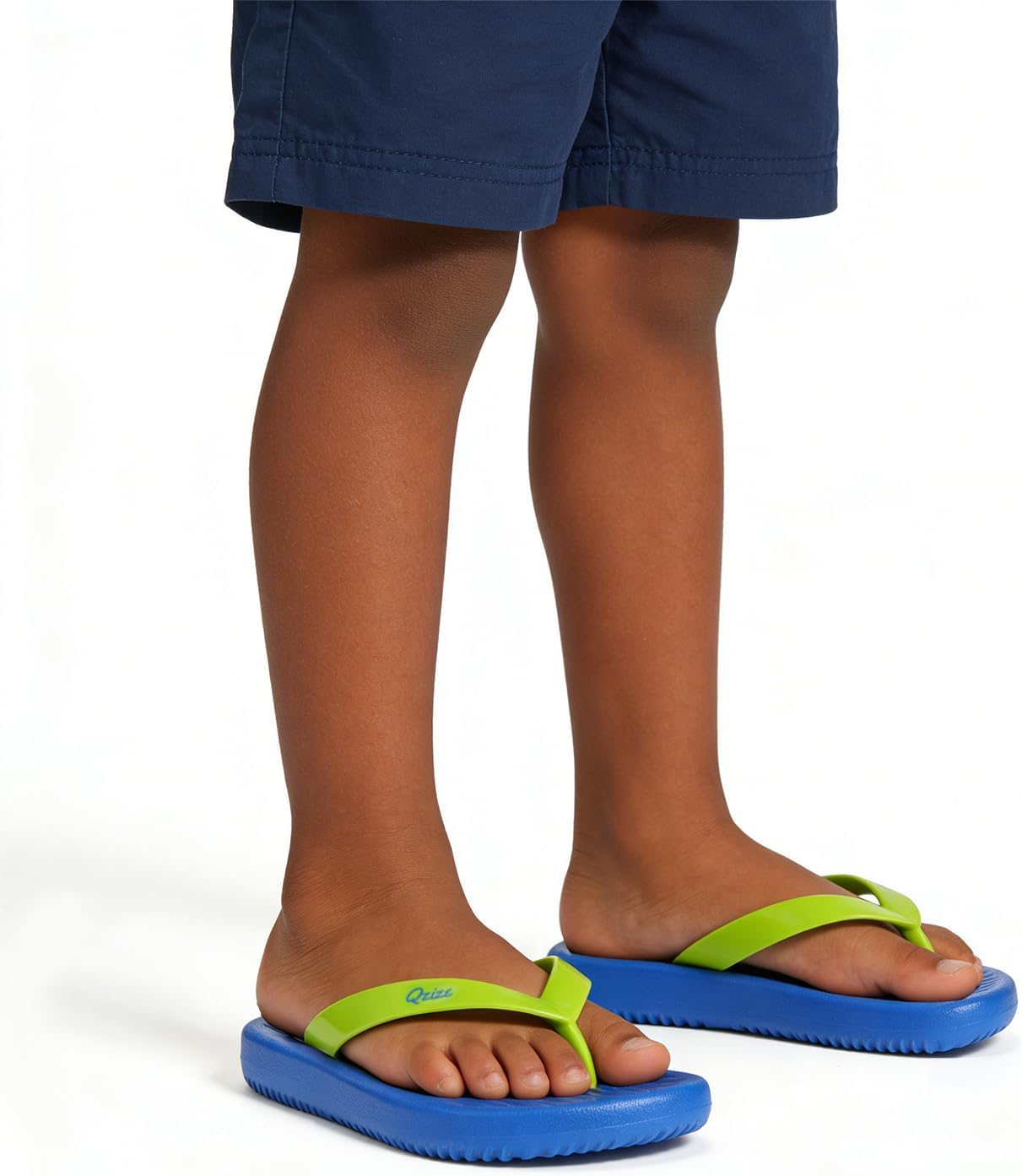 TIKVAW Kids Flip Flops | Quick-Dry EVA Beach & Pool Water Sandals for Boys and Girls | Lightweight Slip-On with Arch Support for Walking