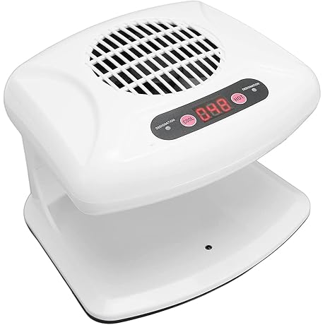 QUTUNI Nail Drying Fan: Enjoy Stunningly Dry Nails in a Flash!