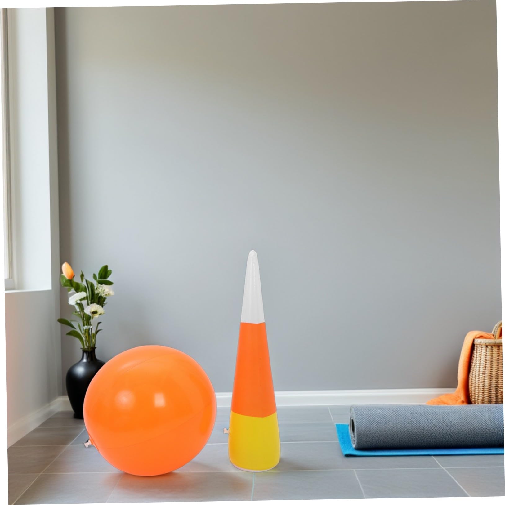Abaodam Bolos Inflables Bola de Bolos Inflable para Adultos para Fiestas de Cumpleaños y Navidad para Jardín y Desarrollo de Habilidades Motoras