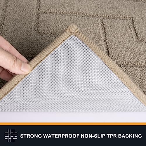 Purrugs Dirt Trapper Door Mat 24" X 35.5", Non-Slip Machine Washable Entry Rug, Shoes Scraper, Dog Door Mat, Super Absorbent Welcome Mat For Front Door, Back Door, Muddy Wet Shoes And Paws #TOP3