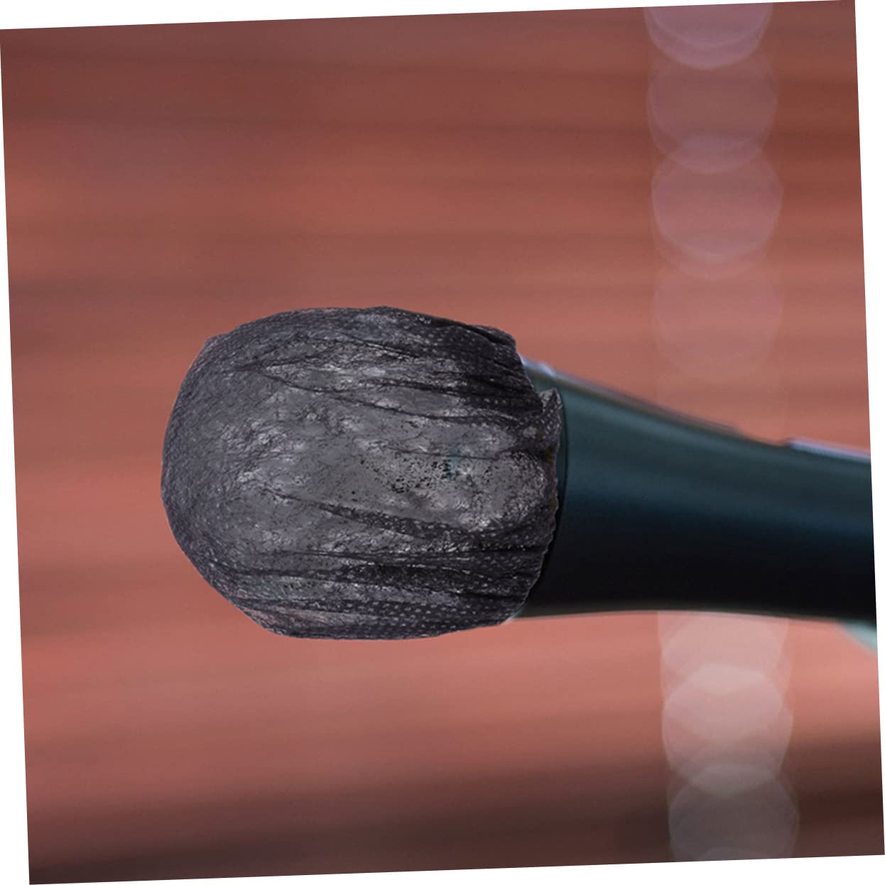 LIFKOME 100Pcs Microphone Covers Breathable Non Woven Mic Protectors for Ktv Conference Rooms and Interviews Windproof for Professional Use