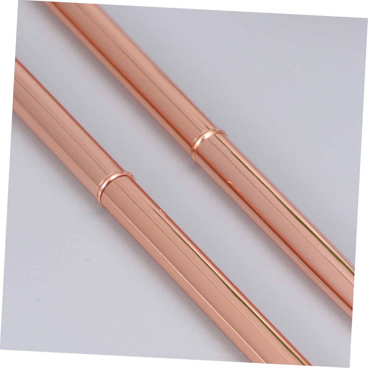 NUOBESTY 18pezzi Penne Sfera Metallo Con Testa Doppia Rotante Penne Blu Leggere Per Scuola e Ufficio Elegante Rosa Per Uso Quotidiano e Regali