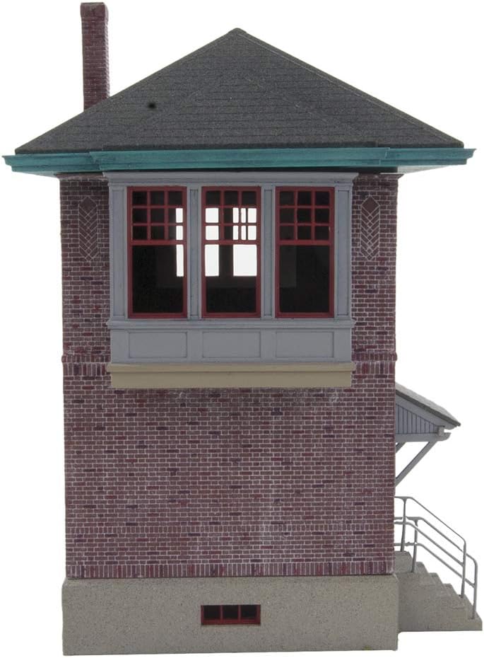 Walthers Cornerstone Pennsylvania Railroad Block & Interlocking Station 933-2982 HO Scale Model Railroad - Structure Kit