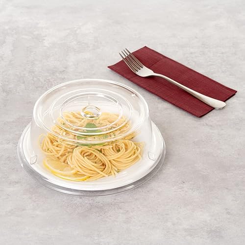 Miniatura 3 de Restaurantware Cater Tek - Cubiertas de placa de policarbonato de 8.5 pulgadas, 10 cubiertas de platos inastillables, lavables en platos de 8