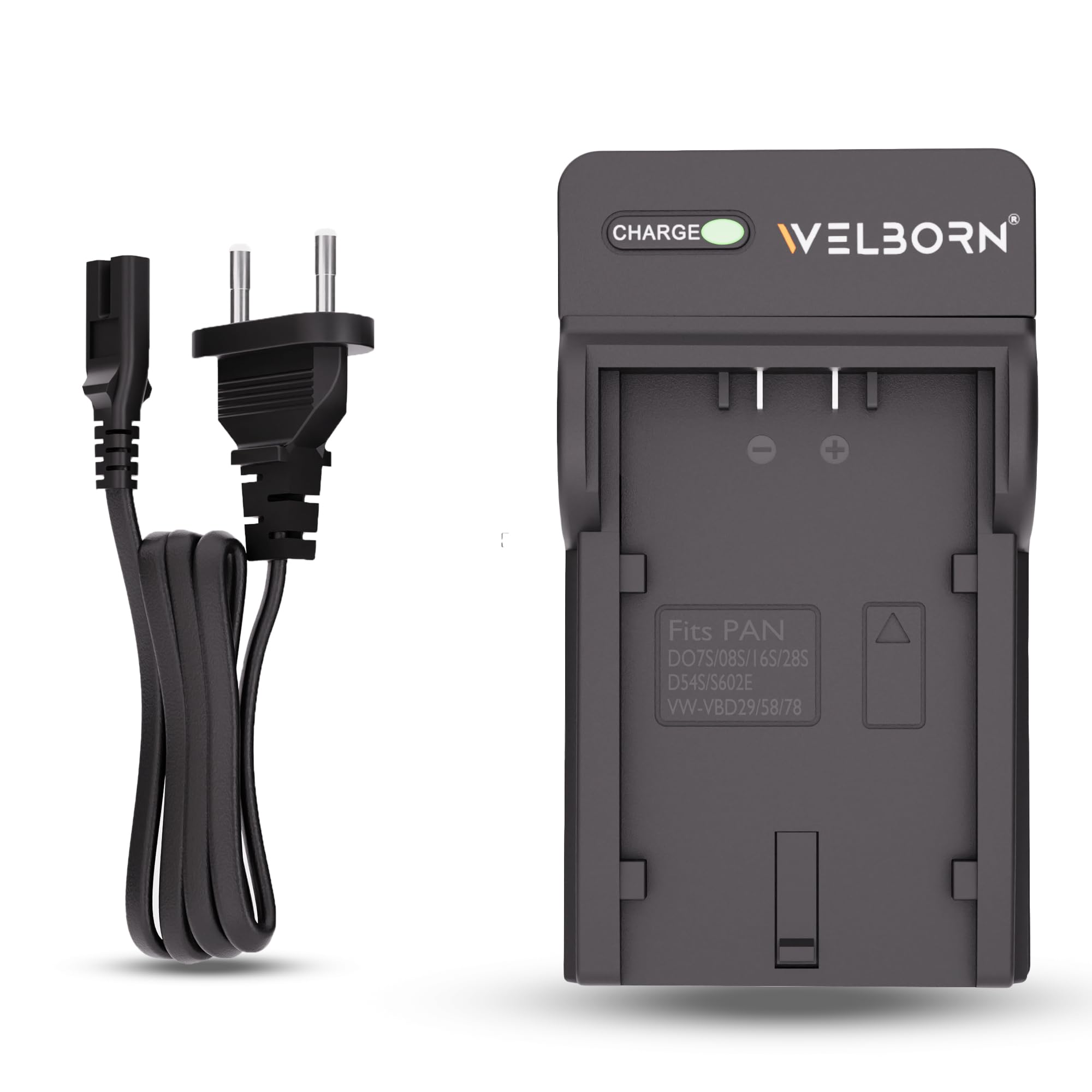 Buy Welborn Camera Battery Charger for Panasonic VBD-58 Battery