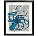 Susie Arts 8X10 Unframed Octopus Upcycled Vintage Dictionary Art Print Book Art Print Home Decor Wall Art V025