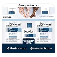 Vista 1 de Lubriderm Loción humectante diaria sin fragancia, paquete de 3