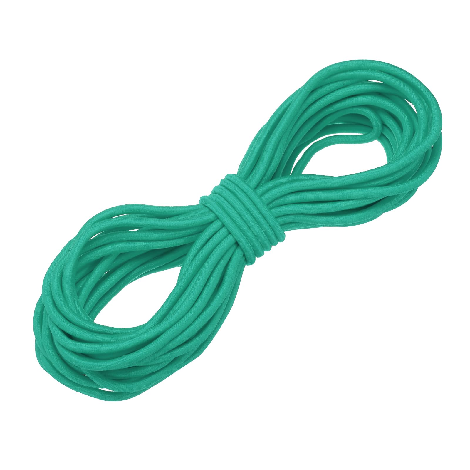 Cordon élastique 5mm émeraude pour matériel de camping et projets outdoor