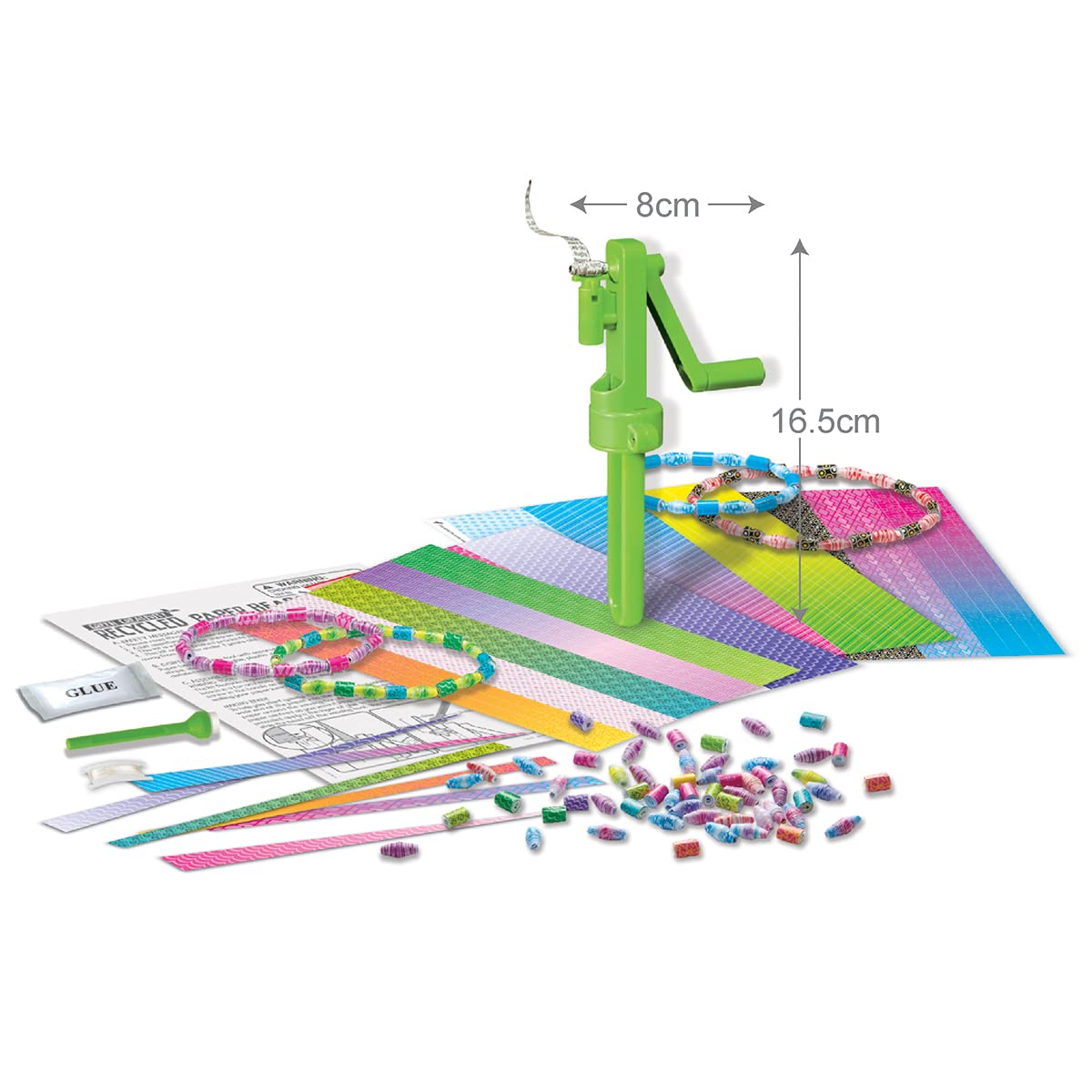 4M Green Creativity Recycled Paper Beads - Image 9
