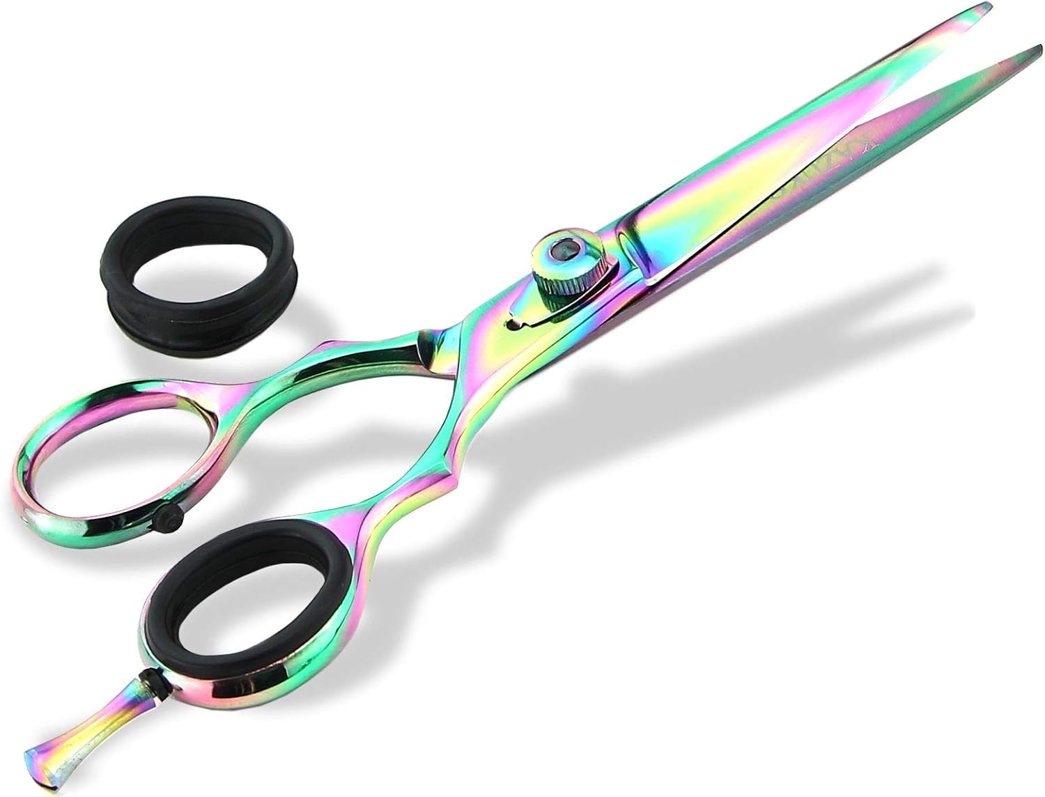 Friseurschere Mit Mikrozahnung – 6 Zoll (15,24 Cm), Rostfreier Edelstahl, Inkl. Etui