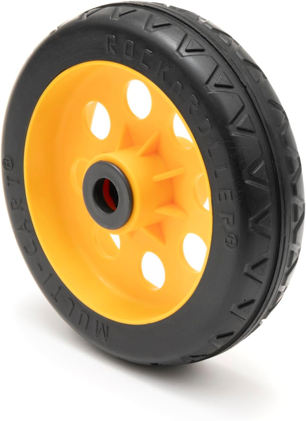 R-Trac Caster Wheel 2-Pack, 8" x 2" Pair of wheels for R12 Multi-Carts, Symmetrical Hub