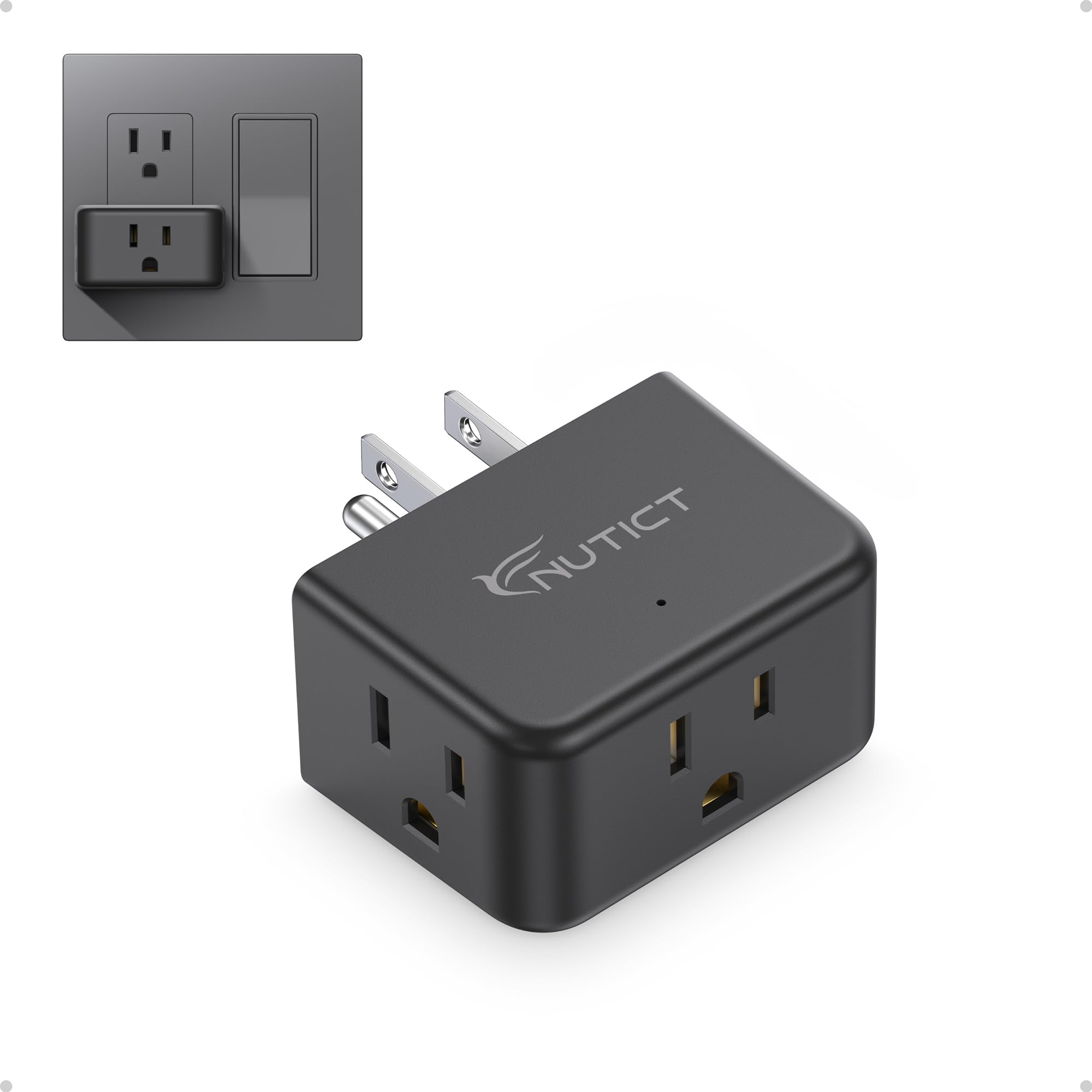 NUTICT Outlet Extender - 2 Pack -10