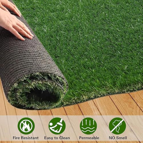 Gazon artificiel réaliste de jardin pour installation facile - 5