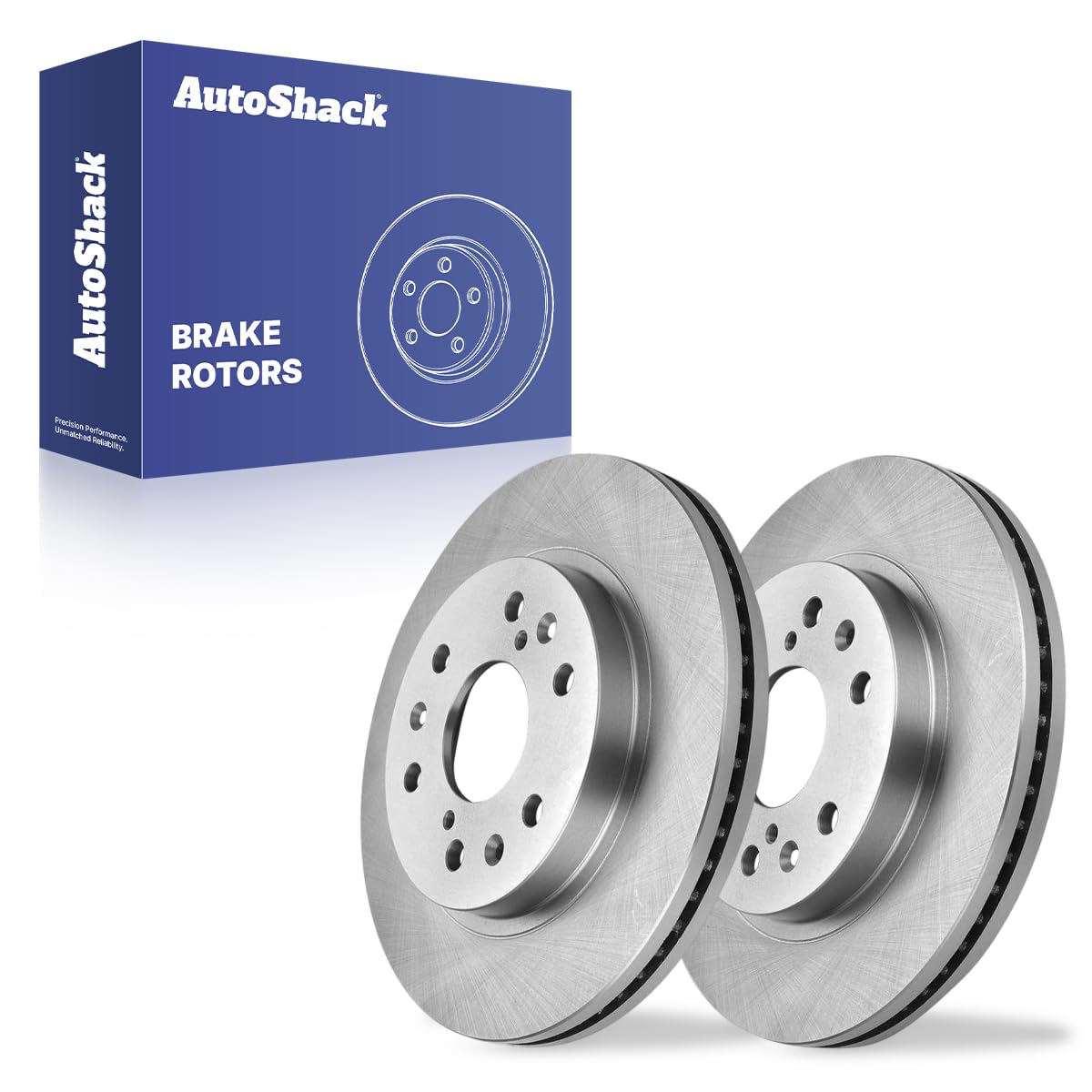 AutoShack Front Brake Rotors Kit - Fits Chevy Silverado, Tahoe, Suburban, GMC Sierra, Yukon (R65099PR)