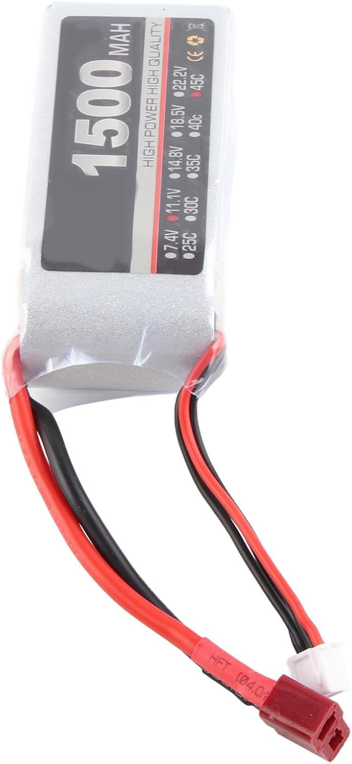 RC Drone LiPo Battery1500mAh 11.1V LiPo BatteryLiPo Battery 1500mAh 45C