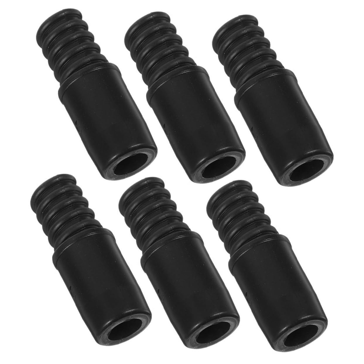 Adaptadores de Punta Roscada de Plástico y Recambio de Poste Telescópico de 22mm 6 Piezas para Mango de Escoba para Limpieza Doméstica y Comercial