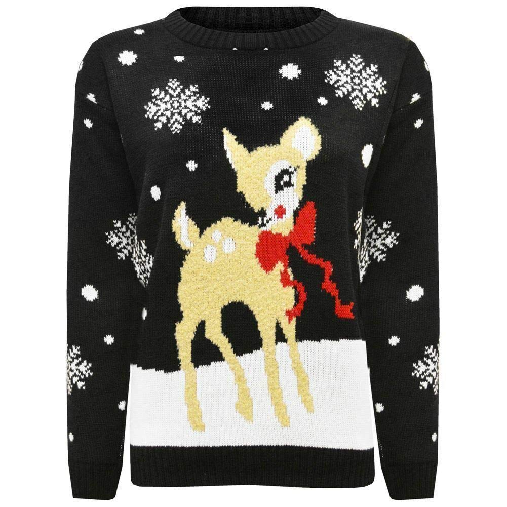 Flocon Glamour - Pull Rouge à Motifs De Flocons De Neige - Pull De