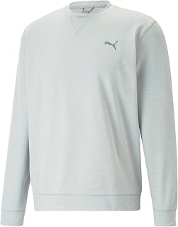 PUMA Men's Cloudspun Heather Crewneck Pullover