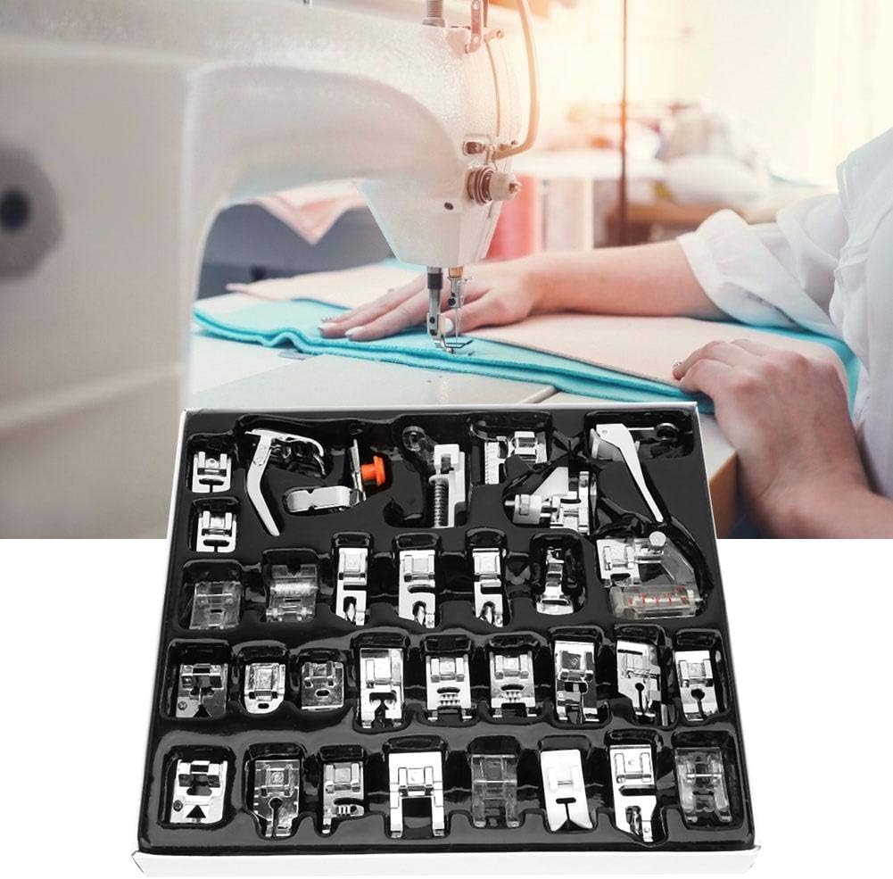Presser Feet Set Multi-Function Sewing Machine Accessories (With U Type Scissors)(32Pcs)