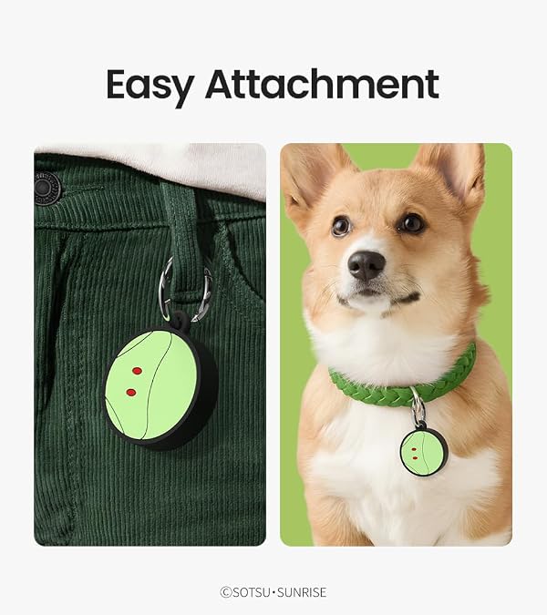 [Limited Edition] iFace Gundam Series Silicone Protective Cover Compatible with Apple AirTag/AirTag 2 Holder [Cute Character Case] [Carabiner Keychain Clip Included] - HARO by iFace - Used condition - Image 6