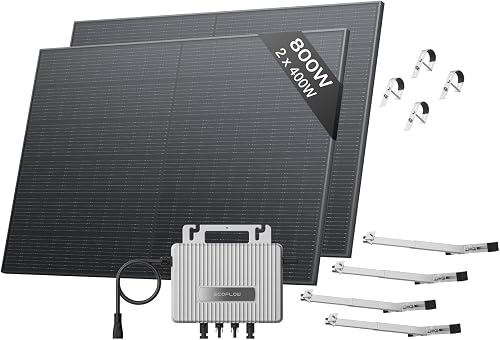 ECOFLOW STREAM Balcony Solar System, 800W Micro Inverter,… - 1