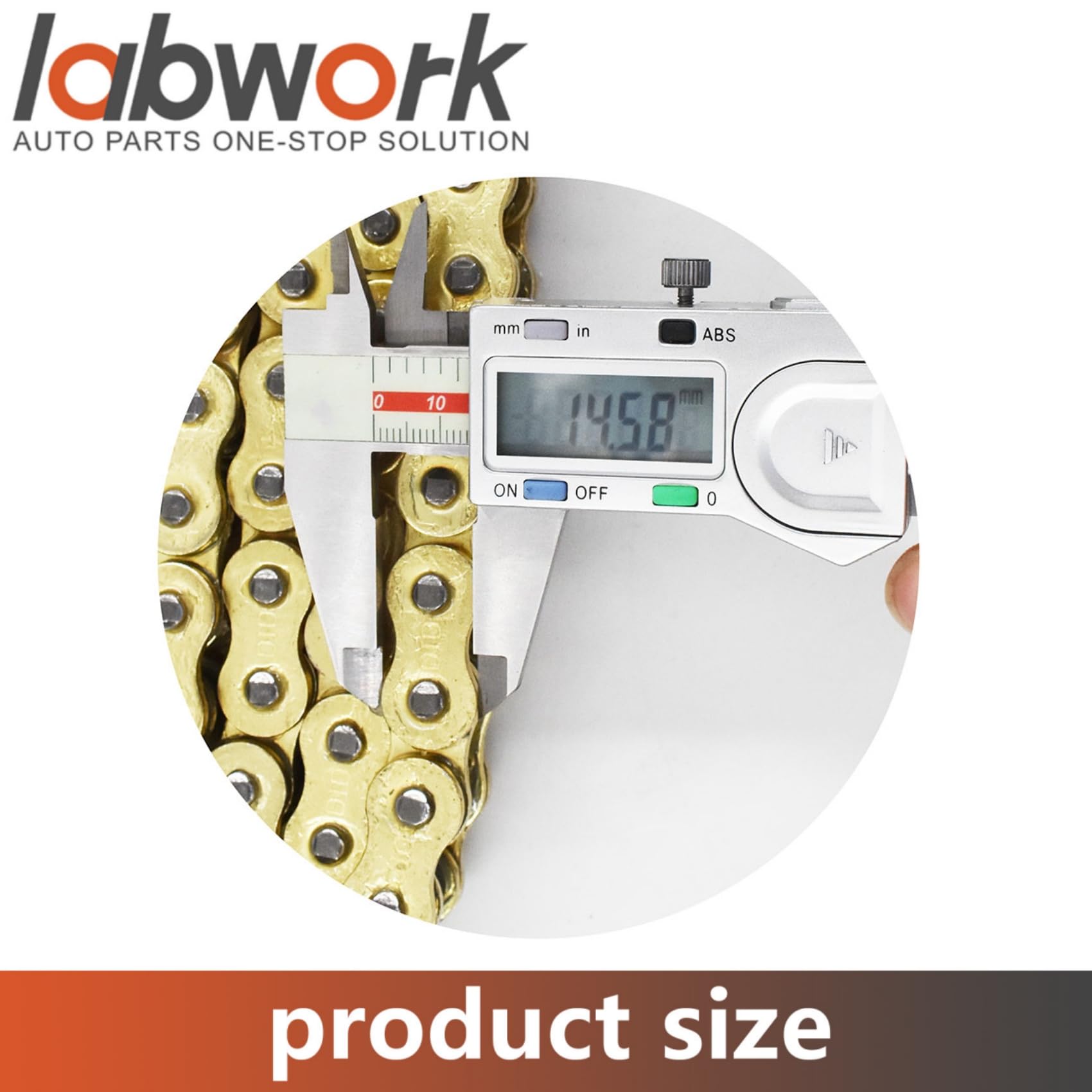 Amazon.com: labwork Heavy Duty Drive Chain with O-Ring Gold Color