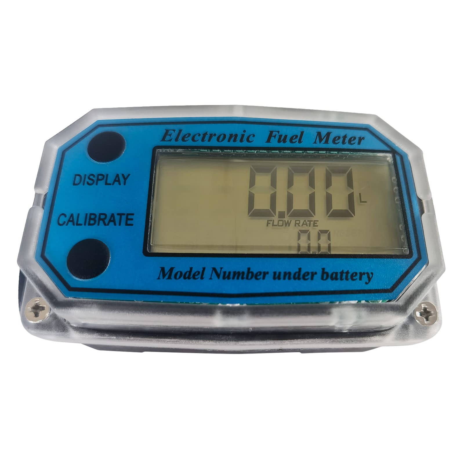 Caudalímetro de fluido mejorado Pantalla digital LCD Medidor de flujo de aceite Usado Conducto
