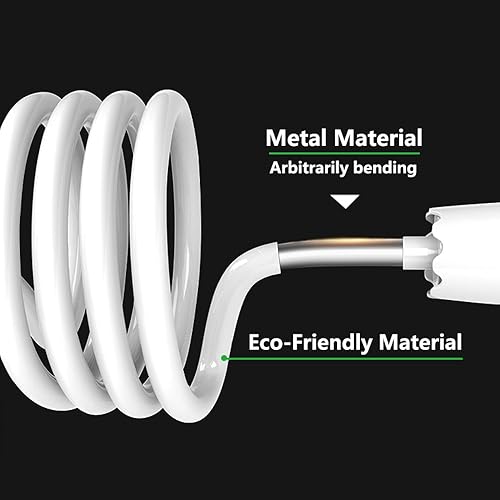 Miniatura 4 de ZTON Soporte universal para teléfono celular, soporte universal para teléfono móvil, soporte perezoso, soporte flexible de brazos largos con clip