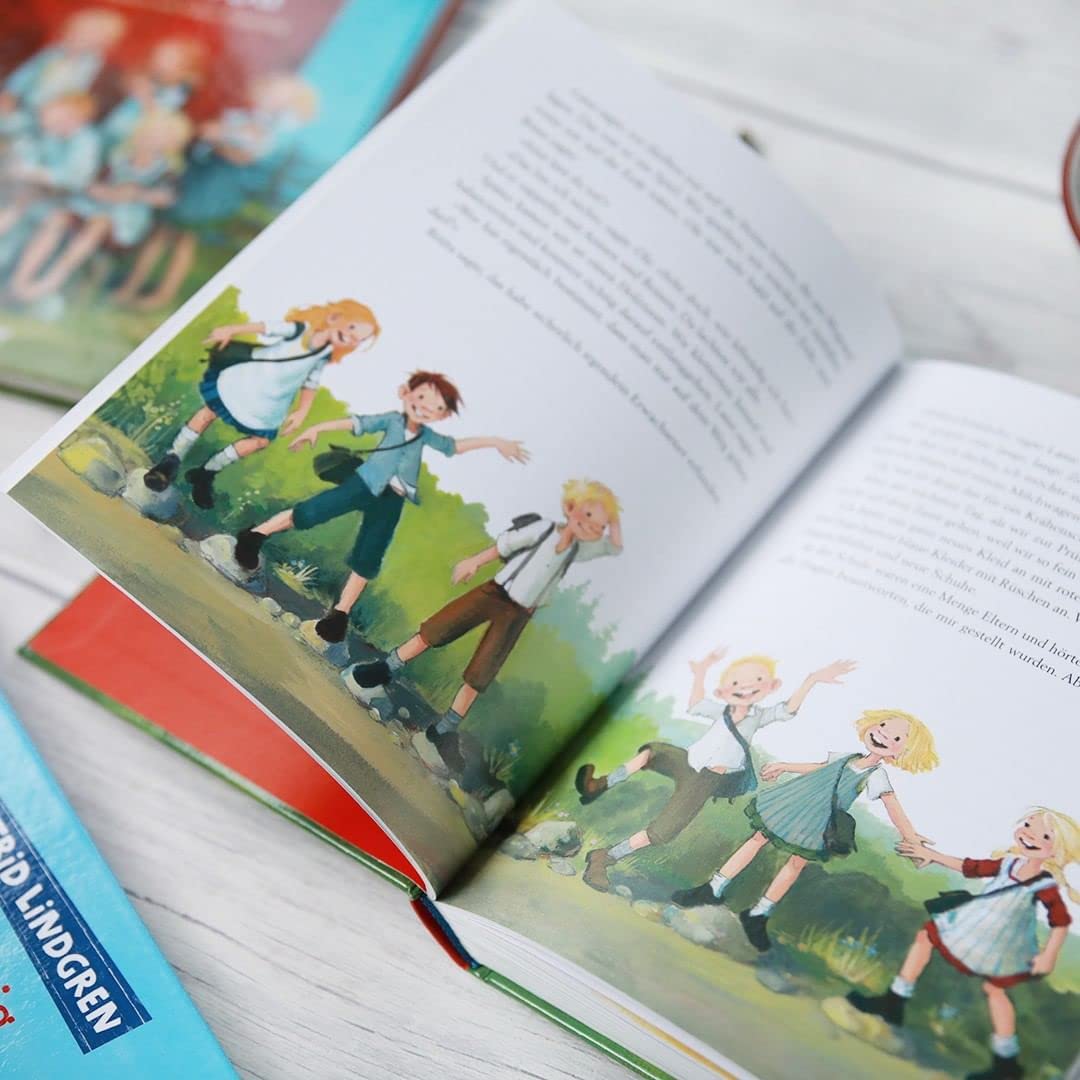 Wir Kinder aus Bullerbü. Alle Abenteuer in einem Band: Modern und farbig illustriert von Katrin Engelking: 1-3