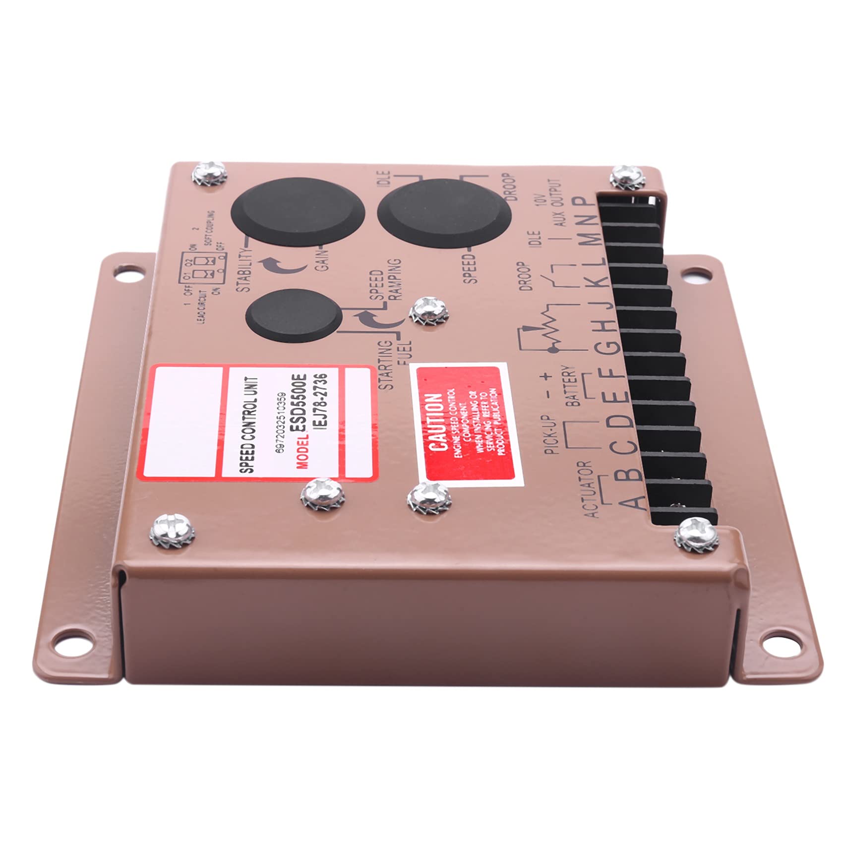 Regolatore Di Velocità Motore ESD5500E - Controllo Elettronico A Circuito Chiuso, Frequenza 1KHz-7.5KHz | Per Generatori E Motori
