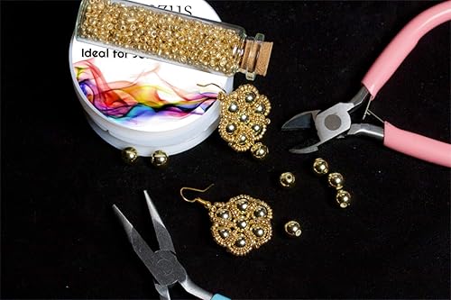 Miniatura 6 de Anezus 12 rollos de alambre de joyería para manualidades, resistente al deslustre, alambre para abalorios para suministros de fabricación de joyas