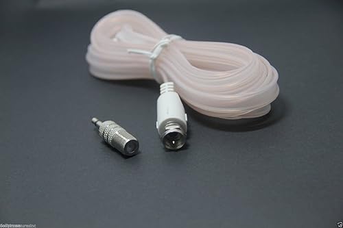 Miniatura 2 de TORNILLO COAXIAL COAXIAL DE FM MACHO TIPO F EN ANTENA CON ADAPTADOR 3.5 PARA BOSE, Tivoli, Yamaha y otros