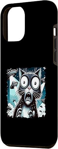 Miniatura 2 de iPhone 13 Pro Max Believe in Ufo - Alien Believer funny cat Case