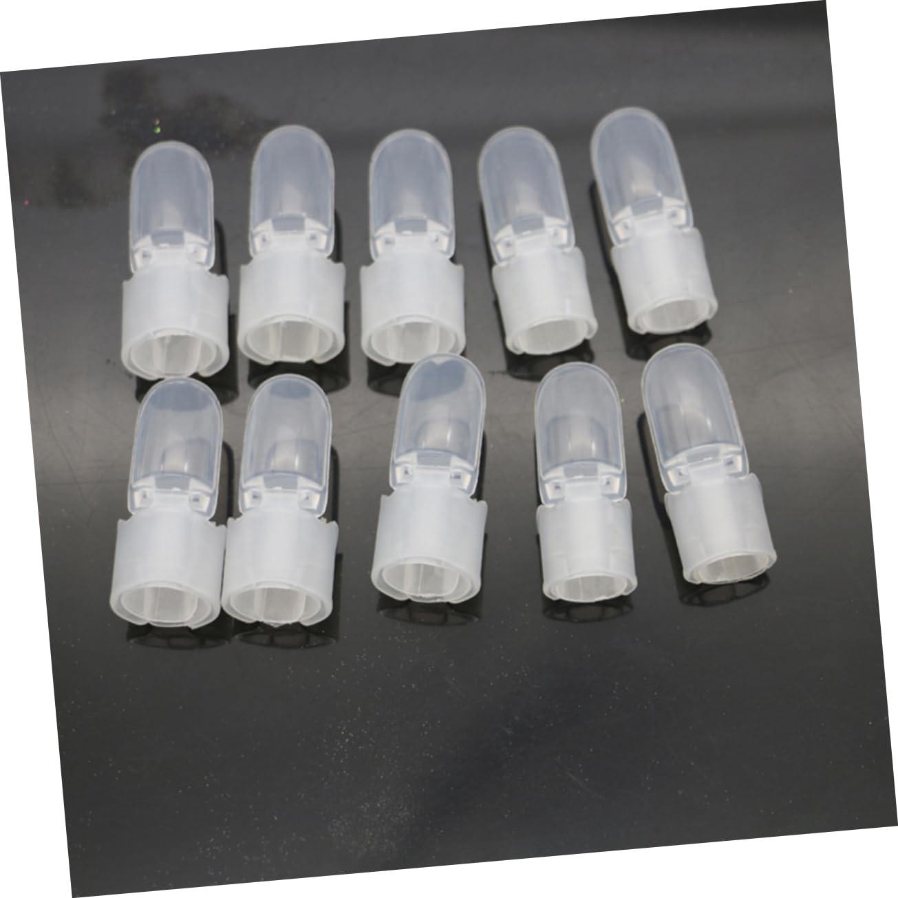 FOMIYES 20pcs Nail Art Design Tips Cover Shield Protectors for Wet Polish Manicure Tools for Easy Application and Smudge Prevention