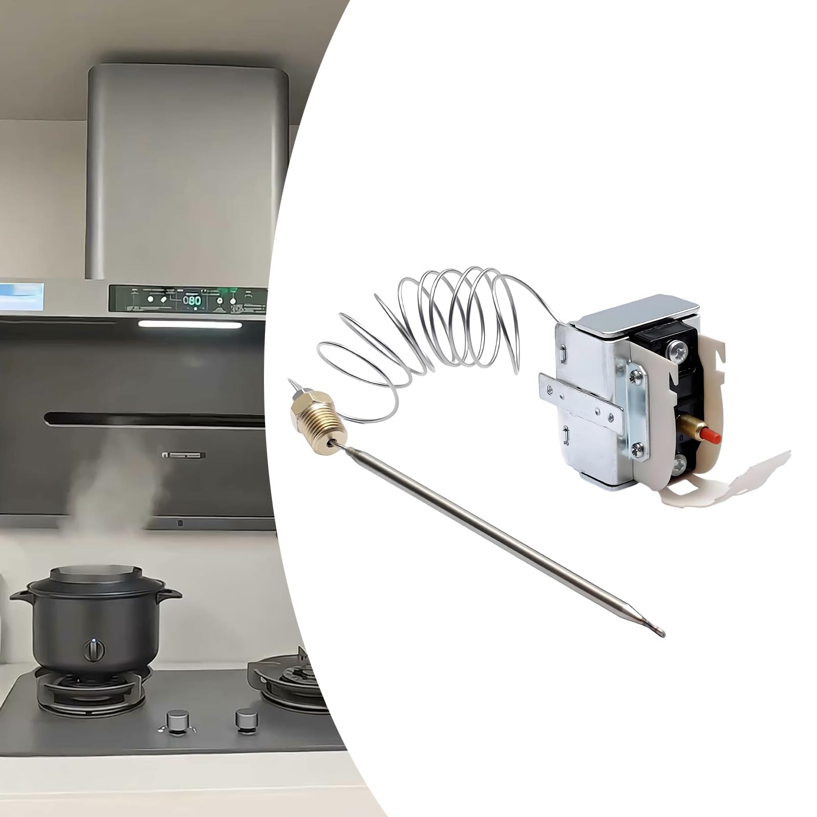 PP10084 - Termostato profesional de repuesto de límite alto y reinicio manual de alto límite para interruptores de termostato