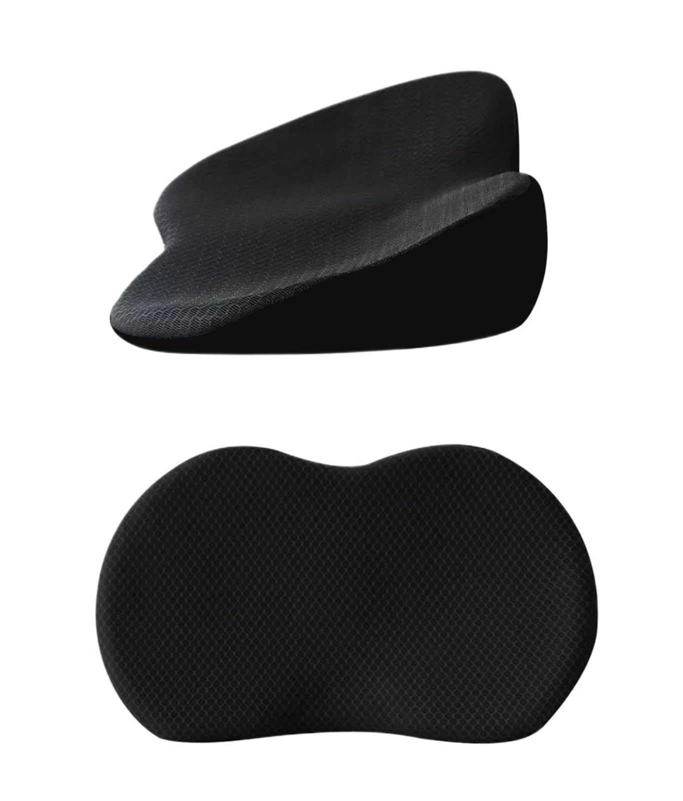 Memory Foam Sitzkissen 2 In 1 Multifunktionales Autositzkissen Universal Memory Lendenkissen Unterstützung Fahrer Atmungsaktive Entlastung Komfort Stuhl Autositz Für Bürostuhl