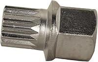 Vista 9 de TEMO 34/18Pt Llave de extracción de tuerca de rueda antirrobo para pernos de bloqueo de rueda TEMO S3054 para vehículos BMW