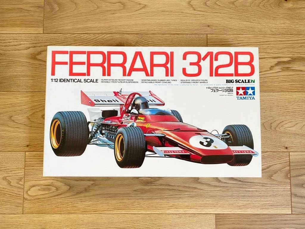 タミヤ・プラモデル/フェラーリ312B/1/12ビッグスケールNO・7 レア タミヤ・プラモデル/フェラーリ312B/1/12ビッグスケールNO・7 レア