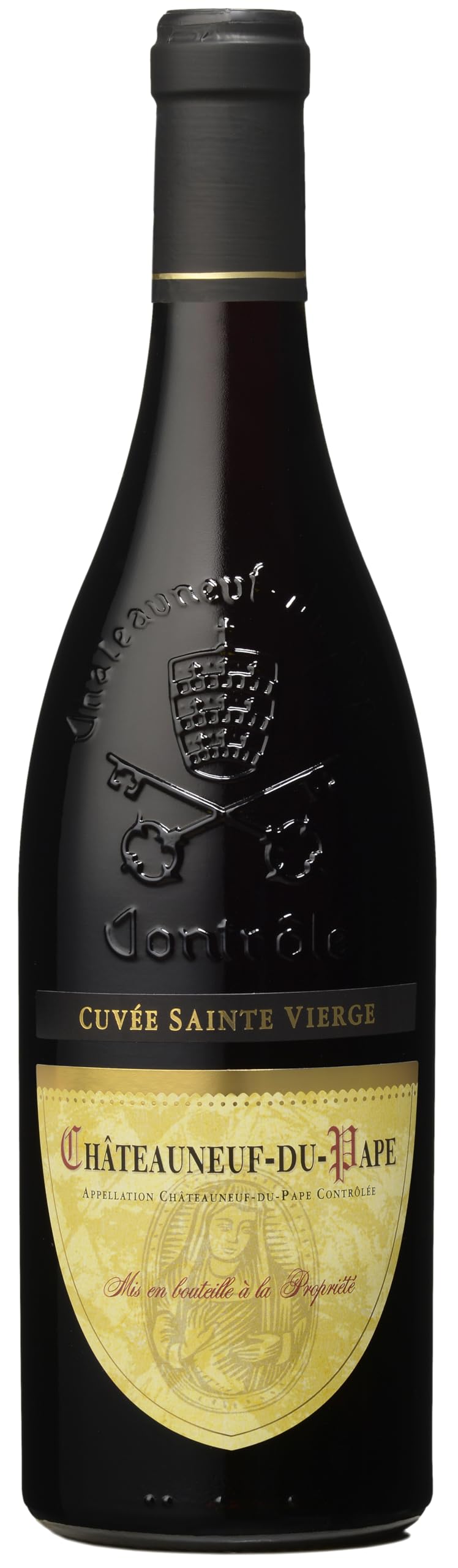 Cuvée Sainte Vierge Chateauneuf du Pape 2022 vintage Red Wine 14.5% ABV 75CL bottle