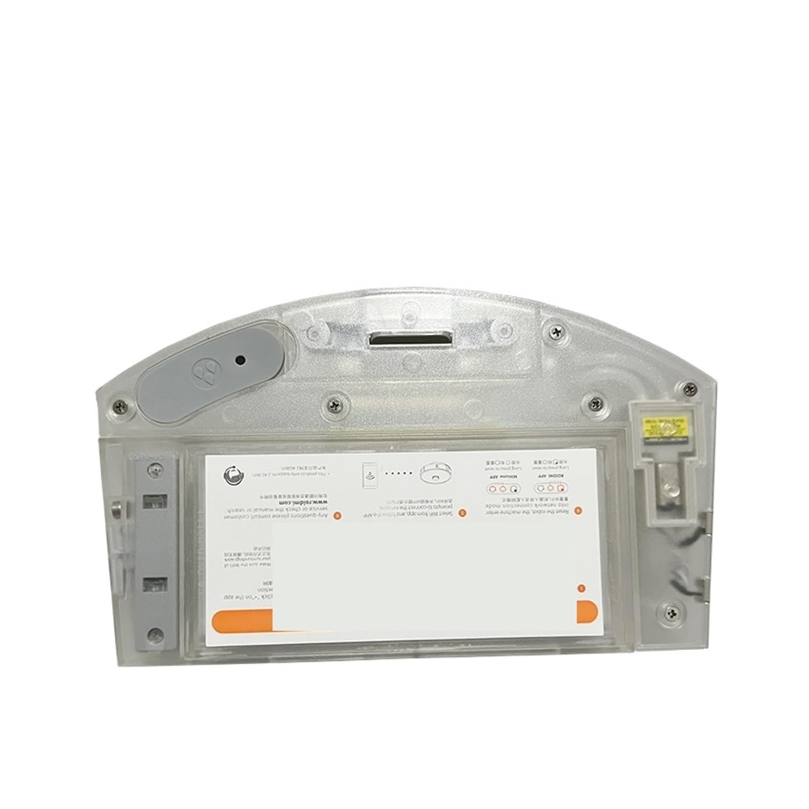 MhaRt Reemplazo, Compatible con Xiaomi Compatible con Roidmi Eve Plus Robot Aspiradora Barredora Accesorios Eléctrico 2 en 1 Caja de Polvo Piezas de Filtro de Tanque de Agua (Color : Set-1)