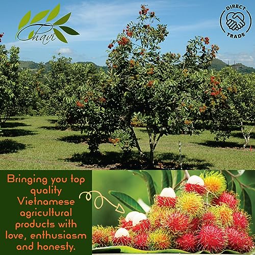 Image of CHAVI Freeze-Dried Rambutan - 2 Oz - Healthy 1 Ingredient Superfood Supersnacks - No Added Sugars or Preservatives - Non-GMO, Vegan, Gluten-Free