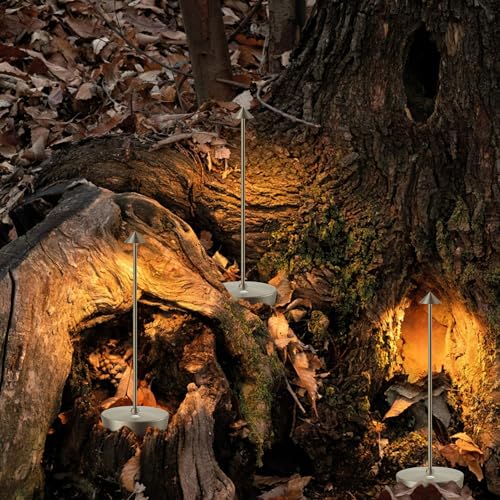 SAKRINGT Cordless Table Lamps Rechargeable, 6000mAh Battery Operated Waterproof Stepless Dimming Modern Portable LED Table Light for Restaurant Dining Patio Outdoor