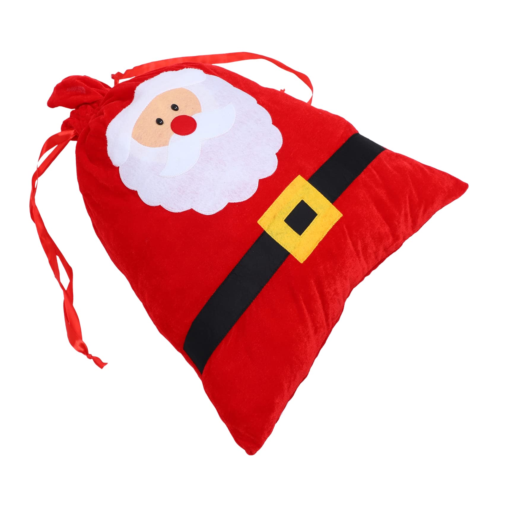 ABOOFAN 3 Stücke Weihnachten Kraft Taschen Weihnachten Jutesäcke Für Socken Sack Lagerung Beutel Tasche Santa Thema