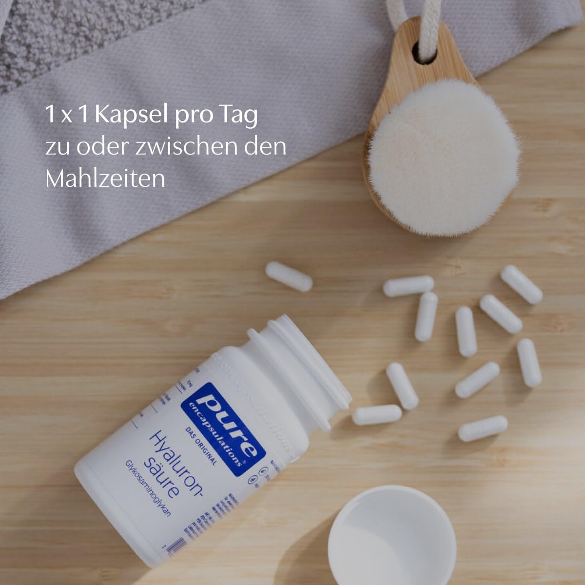 Pure Encapsulations - Hyaluronsäure - Hautpflege, Gesichtspflege - 60 Kapseln