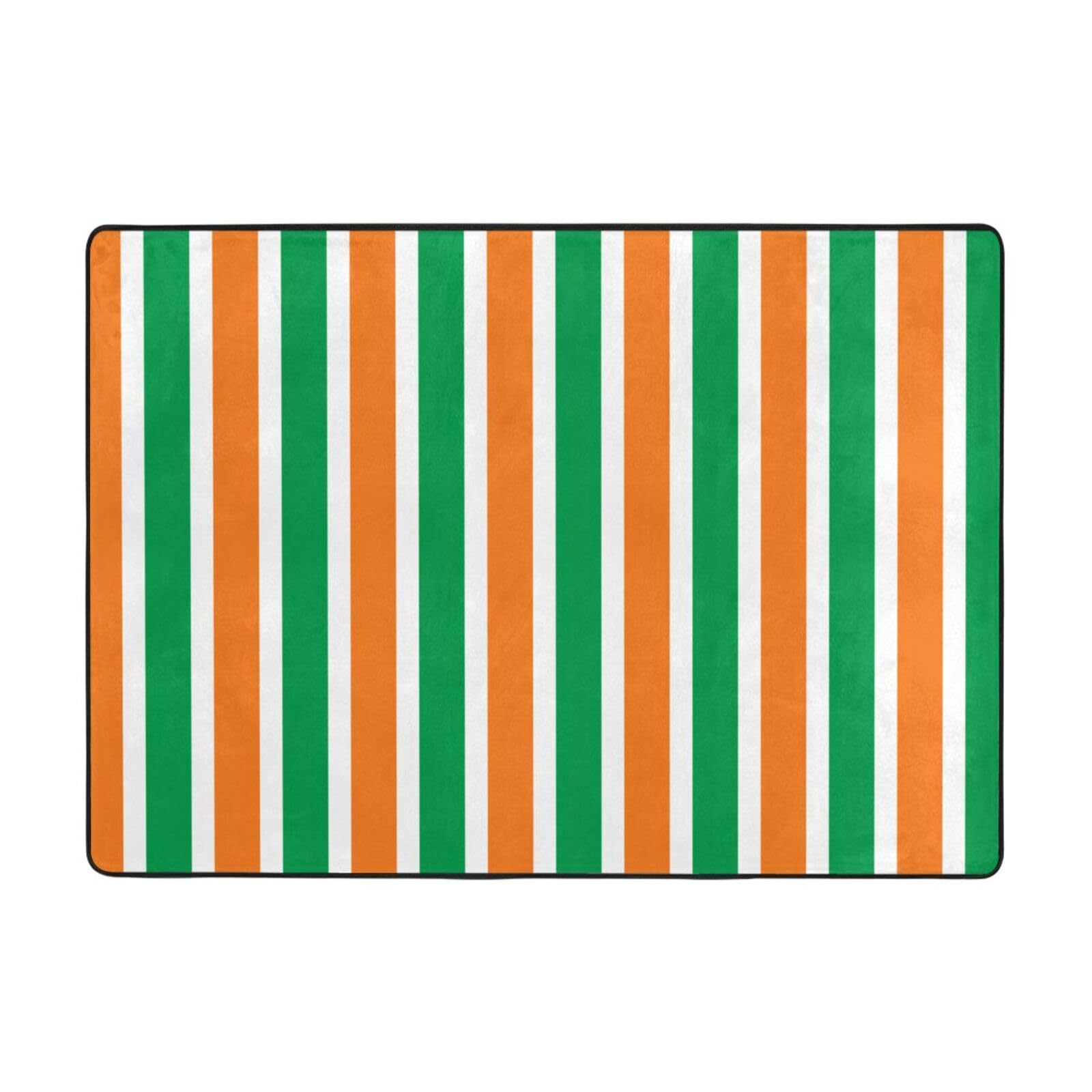 Tapis en flanelle Côte d'Ivoire 203x147 cm de sol pour décoration de bureau