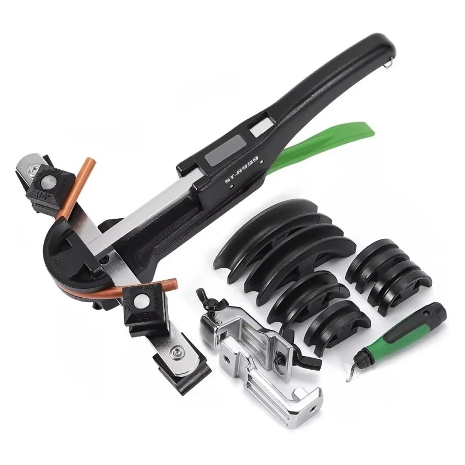 Vxdefp One Color St-R999 Manual Pipe Bender Set 6-22Mm, 90° Forward & Reverse Tubing Bending Tool Bending Tool