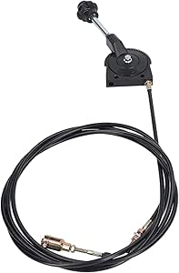 Excavator Throttle Cable Manual Control Stainless Steel Wire Replacement for Mixer Truck Motor PU Grip Accessories